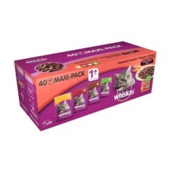 Whiskas Maaltijdzakjes 1+ Classic Selection Vlees - 40 × 100g