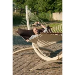 LA SIESTA Hangmat Alabama Kingsize Outdoor - Arabica 9 LA SIESTA Hangmat Alabama Kingsize Outdoor - Arabica -Buitentuinwinkel alabama arabica quilted kingsize spreader bar hammock 1609770135 489 600