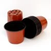Bruine Ronde Kweekpotten - 13 Cm - Set Van 15 Stuks -Buitentuinwinkel bruine potten van 13 cm 1484055828 1 600