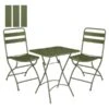 Mica Decorations Evita Bistro Set Groen - 3 Delig 2 Mica Decorations Evita Bistro Set Groen - 3 Delig -Buitentuinwinkel evita bistro set groen 1654774176 1 600