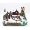 Verlicht Kerstdorp Met Molen - 37 × 25 × 30,5 Cm -Buitentuinwinkel kerstdorp met molen 1665138400 1 600
