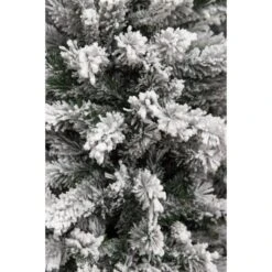 Kunststof Kerstboom Chandler Slim Frosted Black Box - 215 Cm -Buitentuinwinkel kunststof kerstboom slim frosted 215 cm 1662381899 3 600