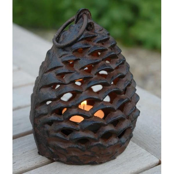 ESSCHERT DESIGN Lantaarn Dennenappel 4 ESSCHERT DESIGN Lantaarn Dennenappel - Afbeelding 2