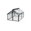Vitavia Gaia Jumbo Miniserre Aluminium Zwart - 83 × 119 Cm - 0,99 M² -Buitentuinwinkel miniserre gaia jumbo gehard glas 1660739251 1 600