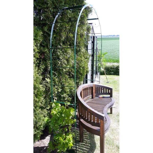 Rozenboog Massief Met Klimhulp 150 × 40 × 230 Cm 4 Rozenboog Massief Met Klimhulp 150 × 40 × 230 Cm - Afbeelding 2